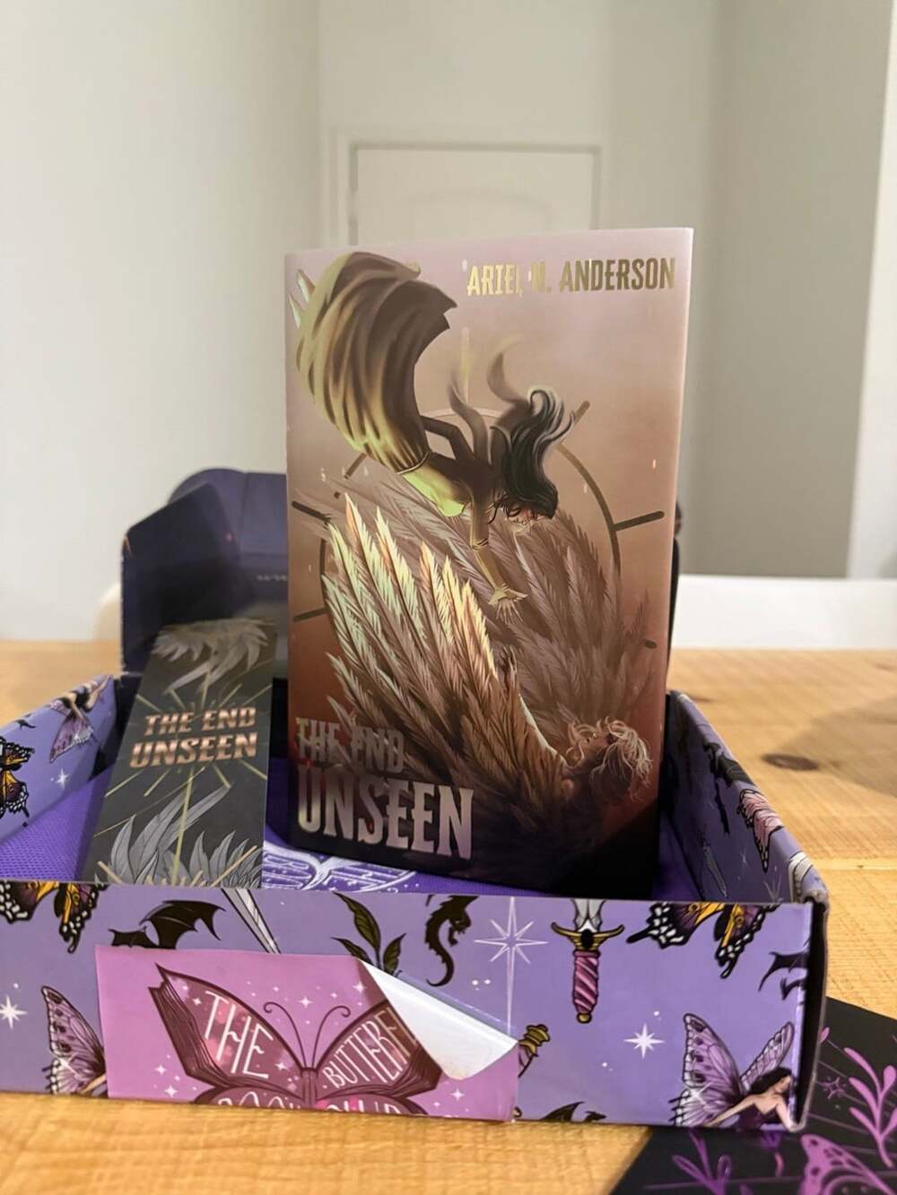 The End Unseen by Ariel N. Anderson ( The Butterfly Book Club )